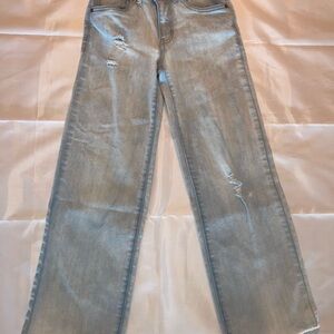 Levi Strauss Signature Girls Wide Leg Light Wash Jeans size 7